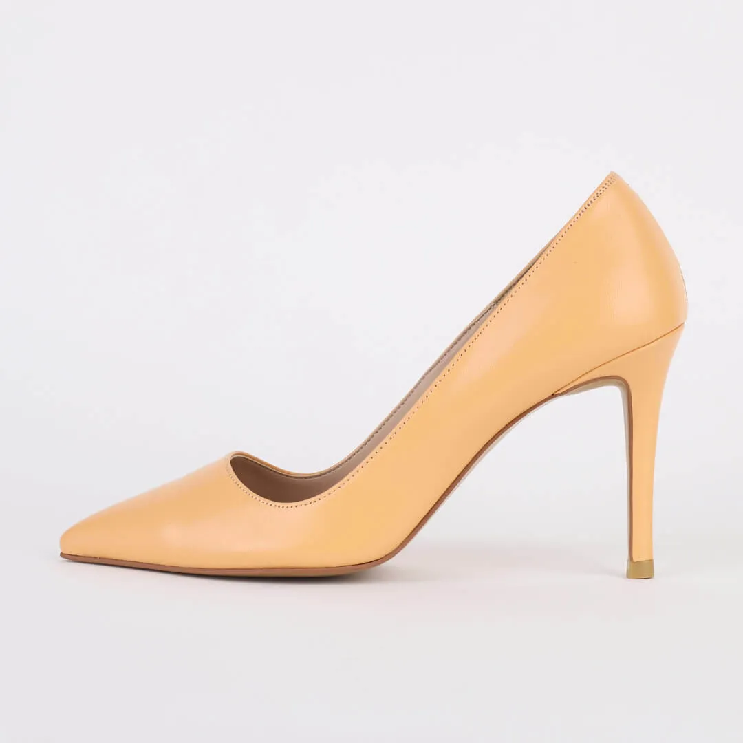 *UK size 13 - RICASS - light pink, 10cm heels