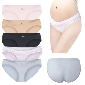 Under Control Women's Maternity Panties, Healthy Underwear - 5pack