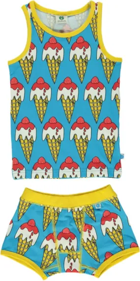 Underwear with ice cream