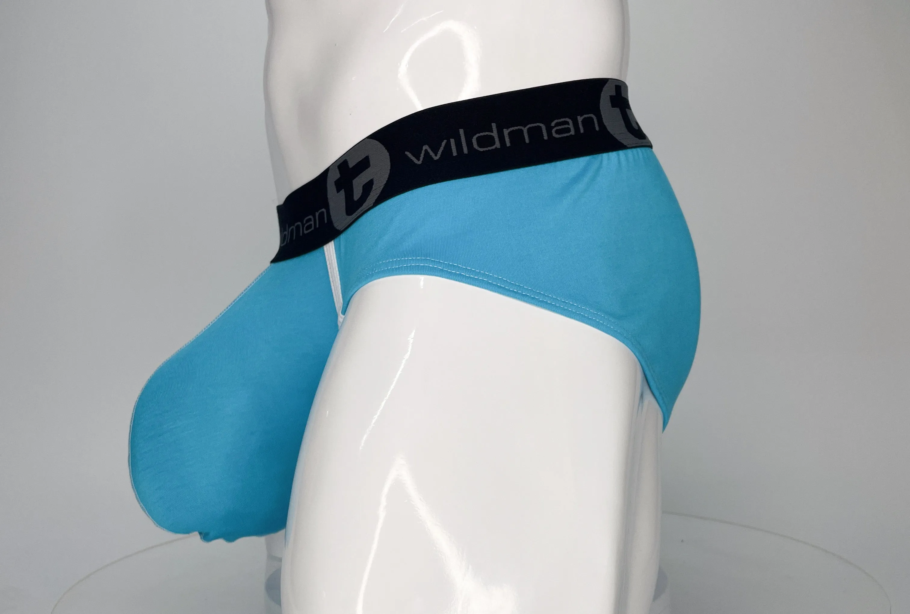 WildmanT Modal Monster Cock Brief Baby Blue