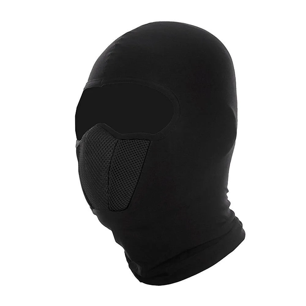 Windproof Dustproof Full Face Mask Balaclava Hood Helmet Liner for Cycling Motorcycle Outdoor Sports