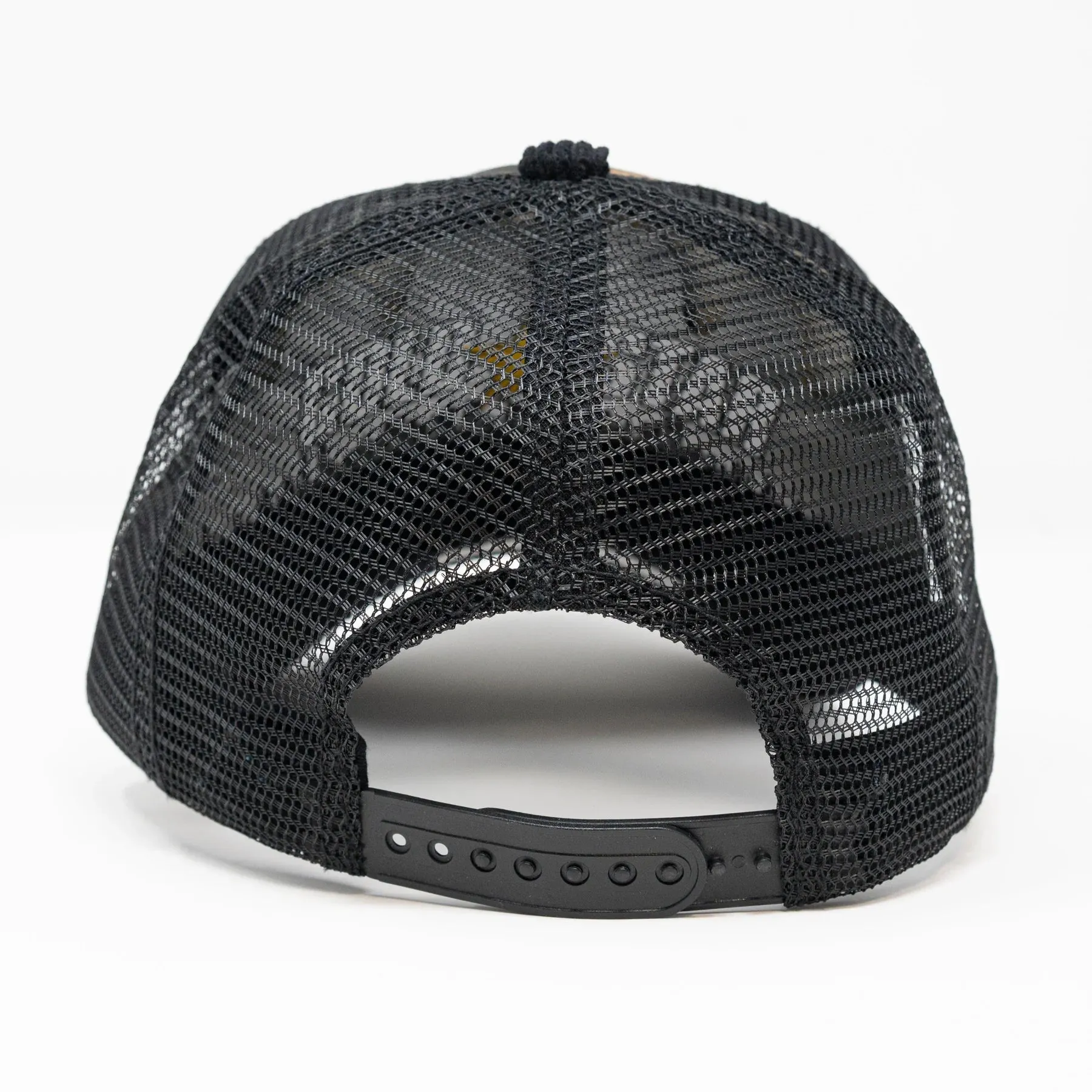 Wolf Jungle Trucker Hat (Black) - GS259