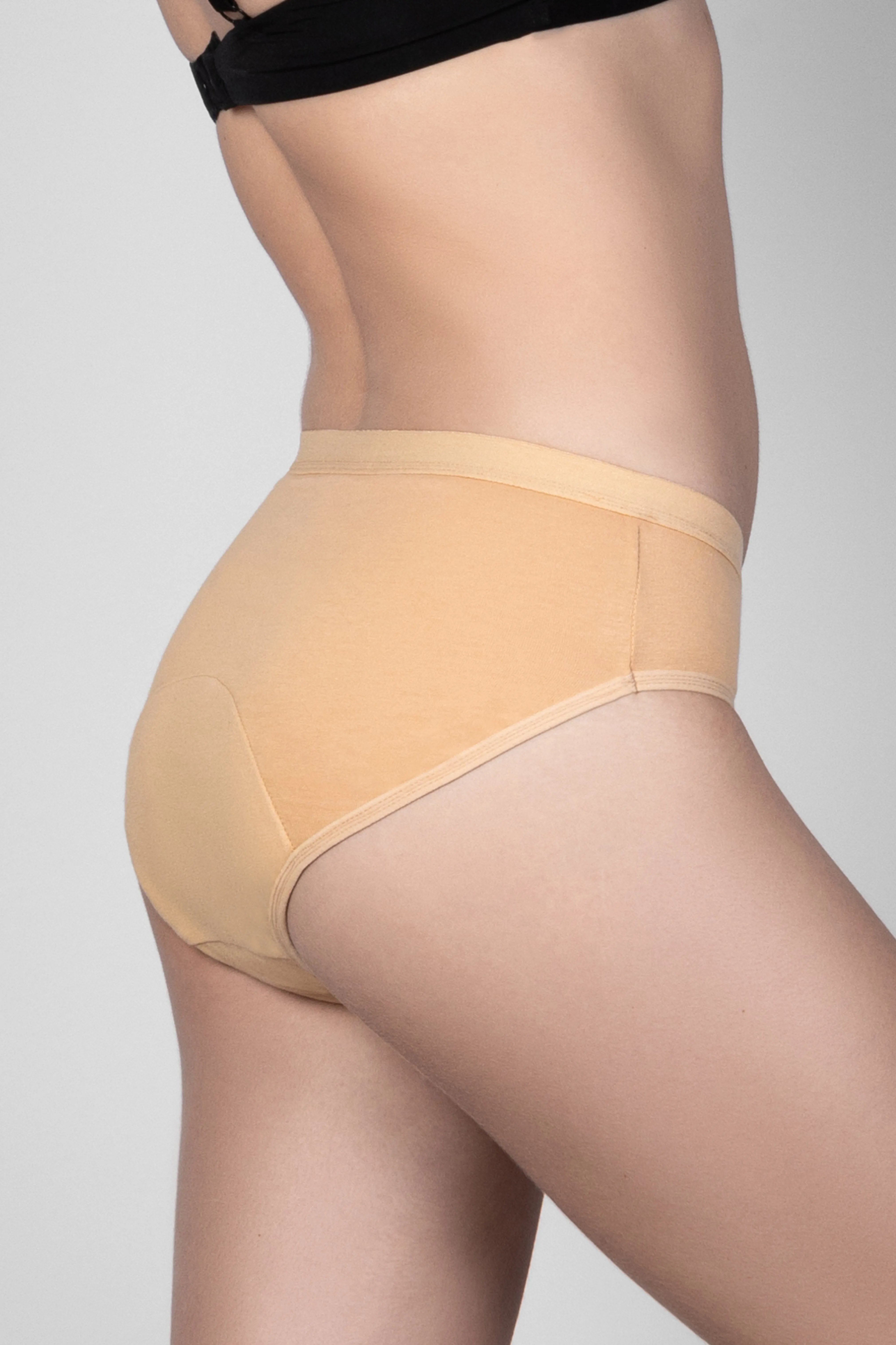 Women Hipster Organic Cotton Period Underwear