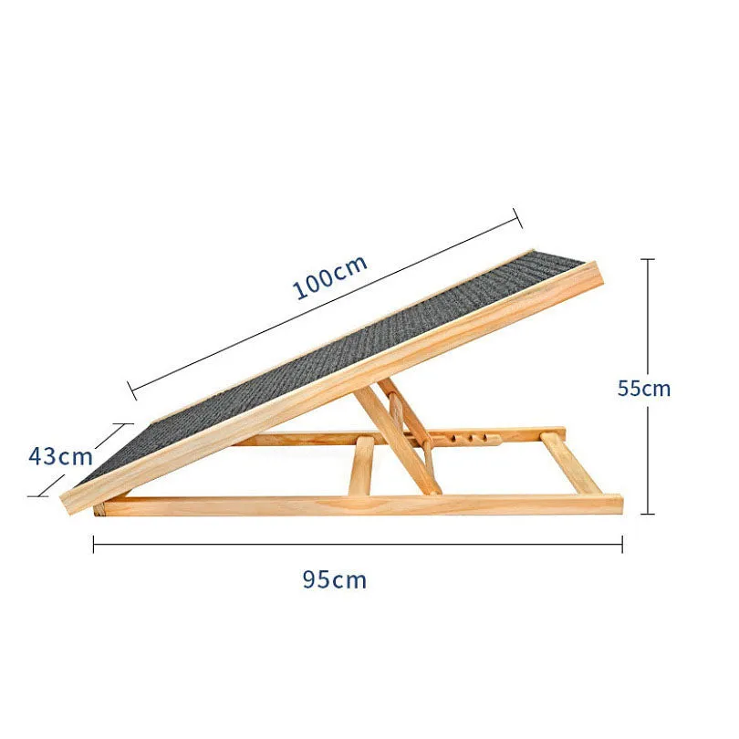 Wooden Adjustable Pet Ramp