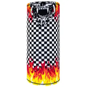 ZanHeadgear TL450 Motley Tube SportFlex Series Checkered Flames